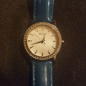 DKNY blue/turquoise womens watch